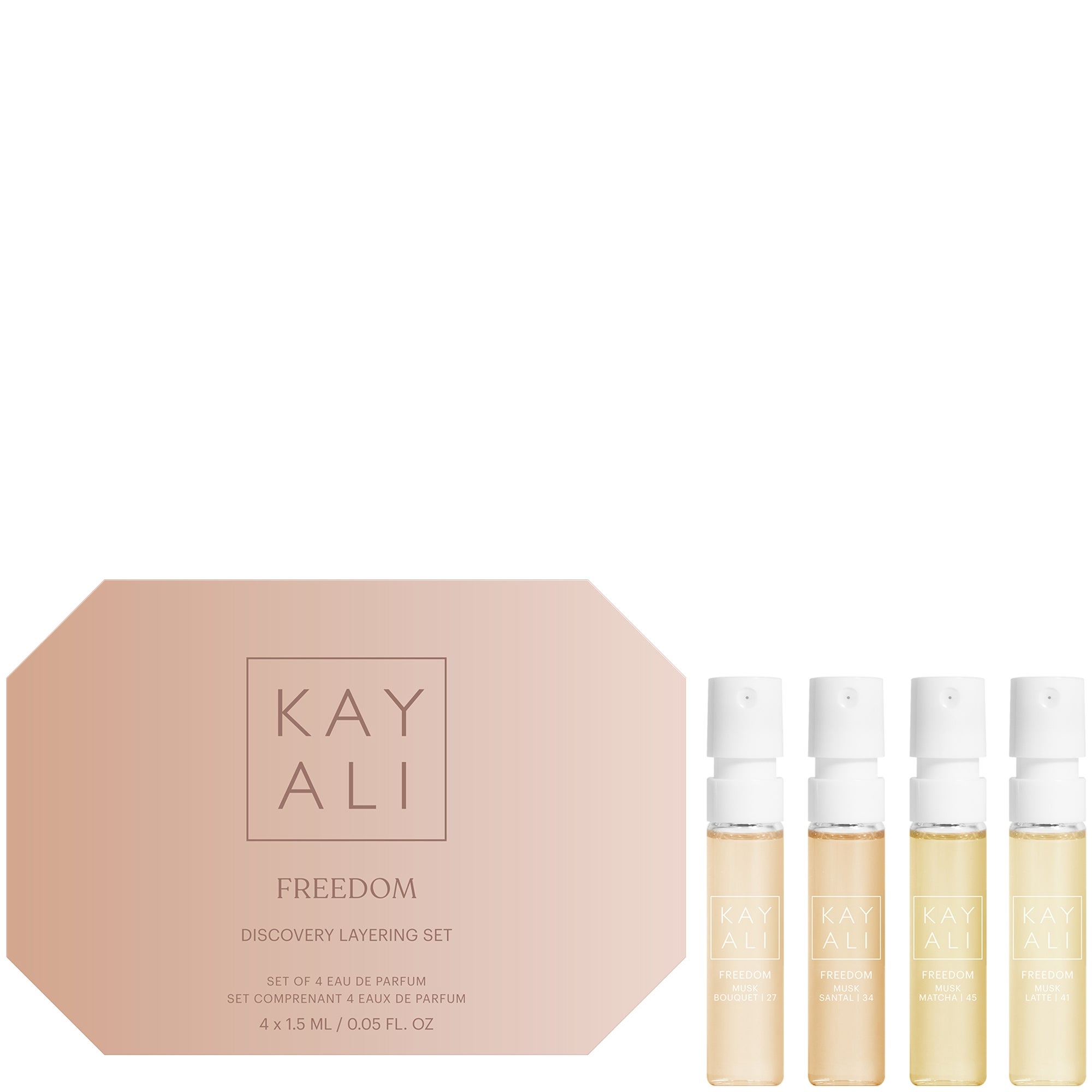 KAYALI — KAYALI Freedom EDP Sampler Set 4x1.5ml