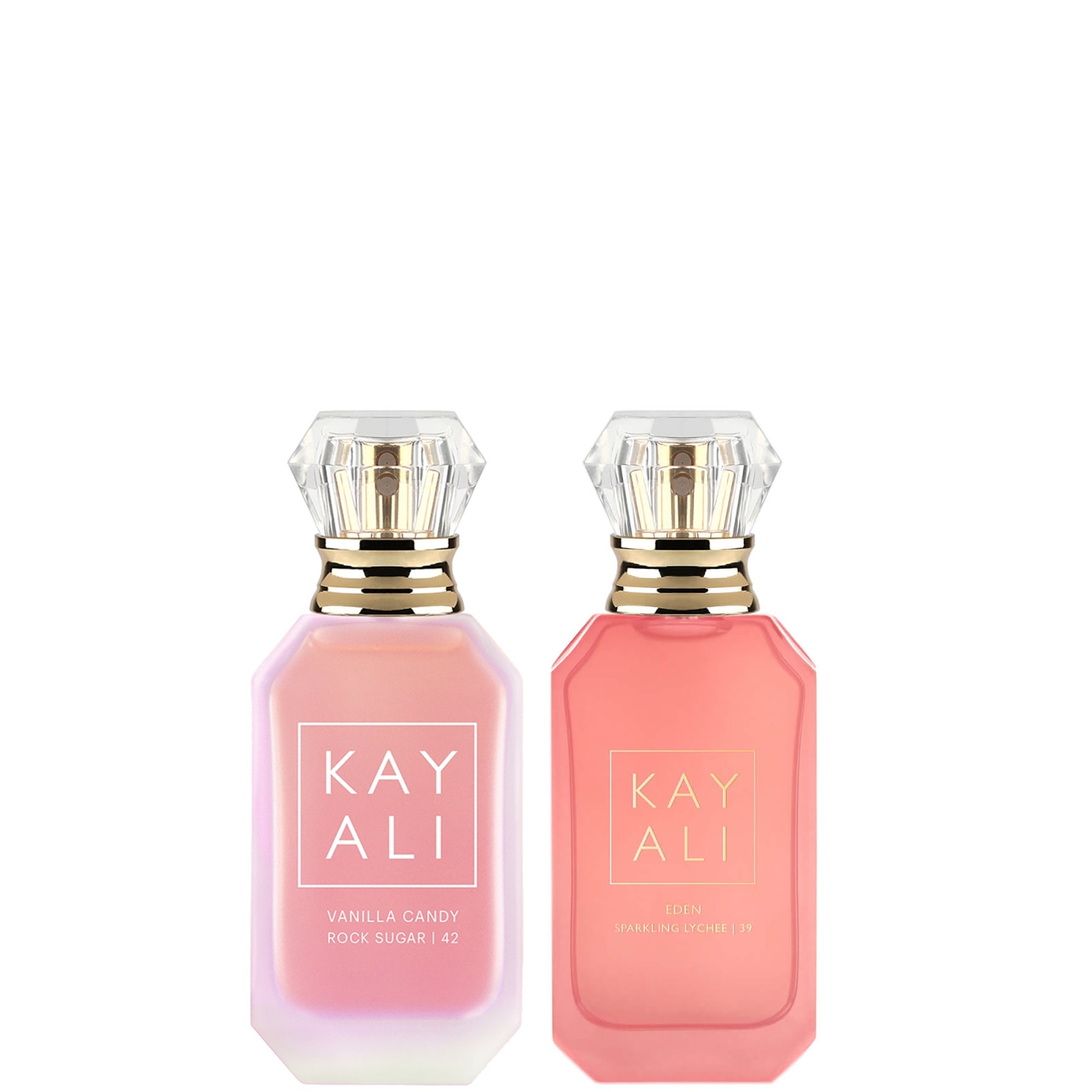 KAYALI — KAYALI Tutti Fruity Cotton Candy 10ml (Eden Sparkling Lychee | 39 + Vanilla Candy Rock Sugar | 42)