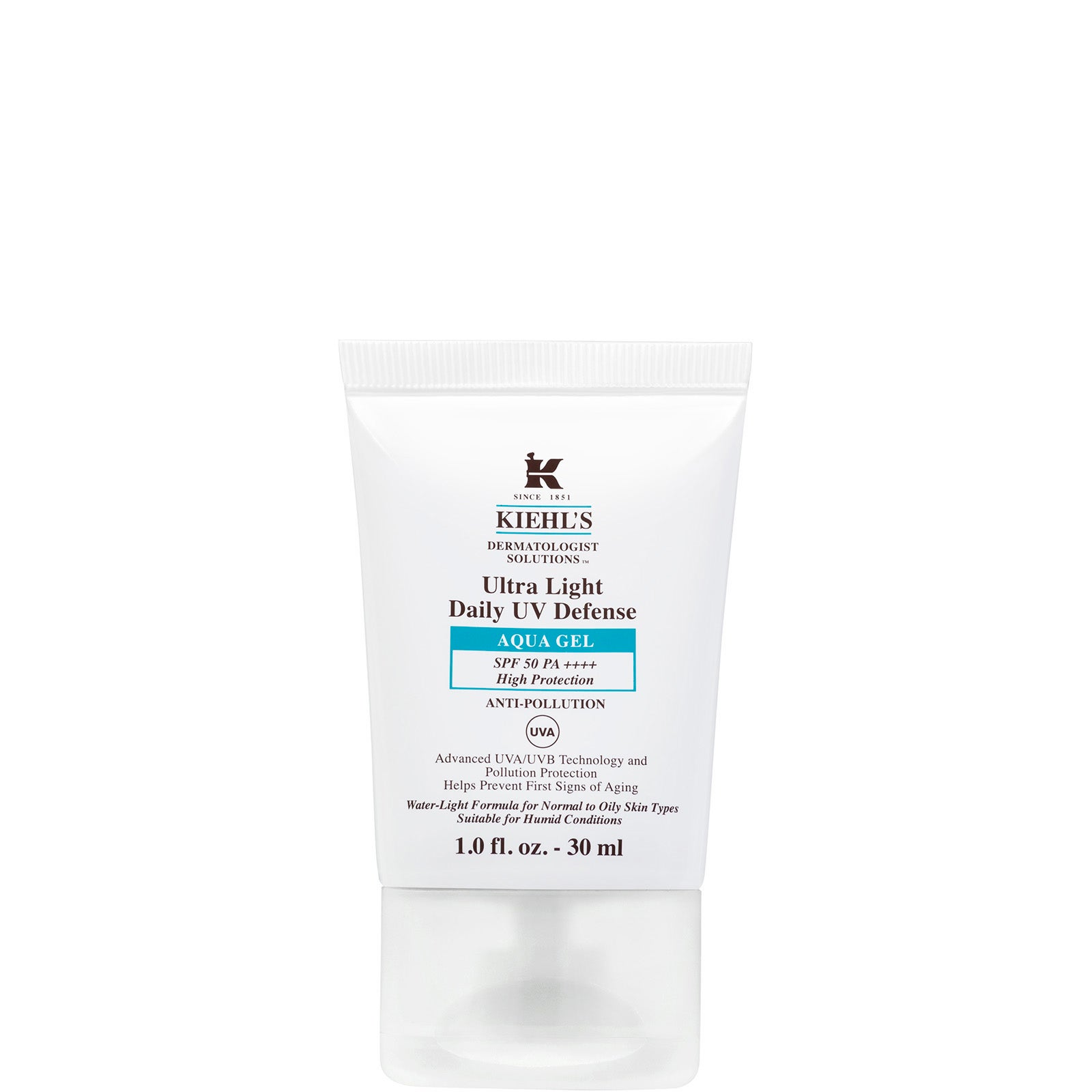 Kiehl's — Kiehl's Ultra Light Daily UV Defense Aqua Gel SPF 50 PA++++ (Various Sizes)