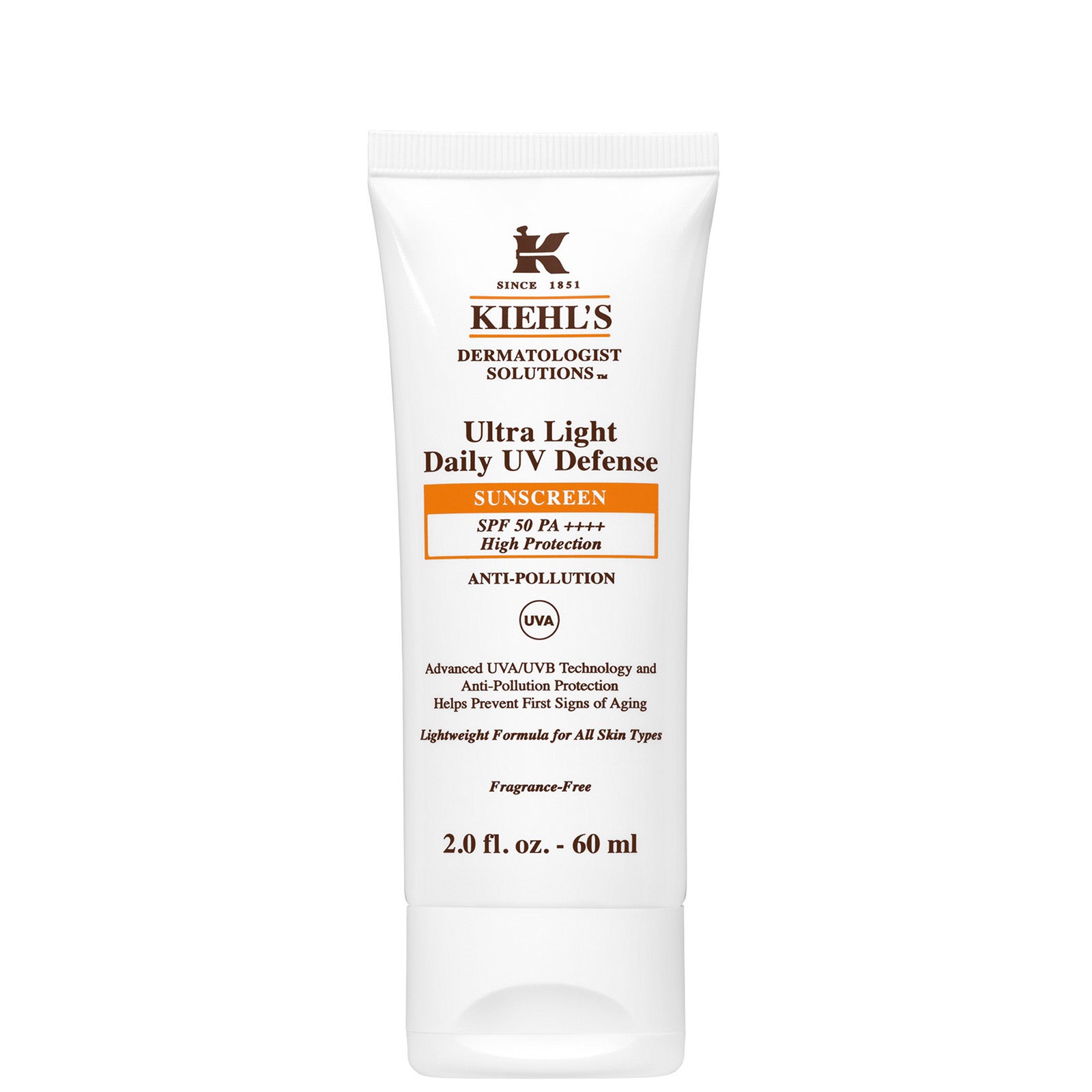 Kiehl's — Kiehl's Ultra Light Daily UV Defense SPF 50 PA++++ (Various Sizes)