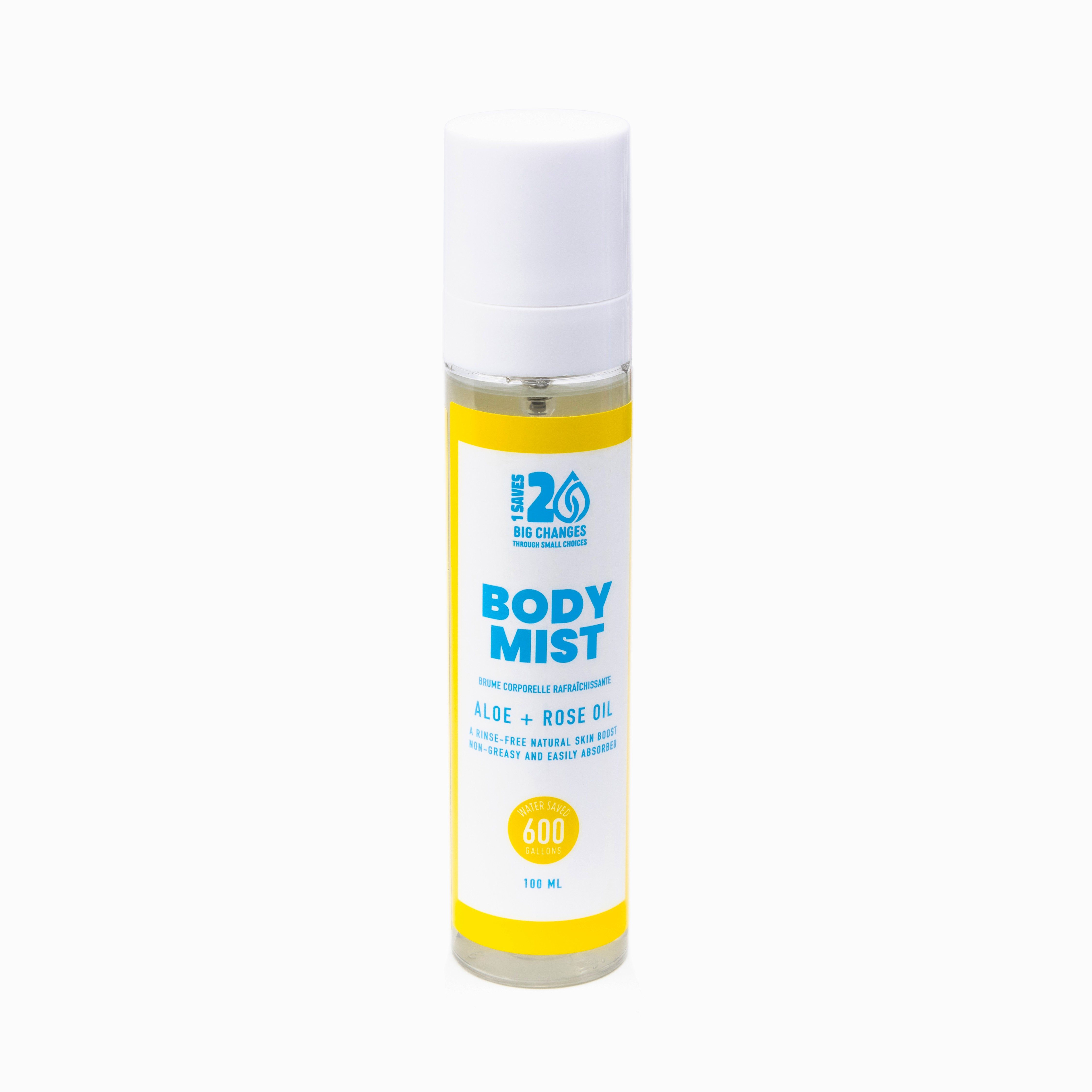 Biomiracle — Body Mist Aloe Vera + Rose Oil