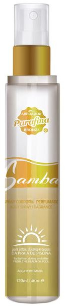Parafina Bronze — Samba Agua Perfumed Body
