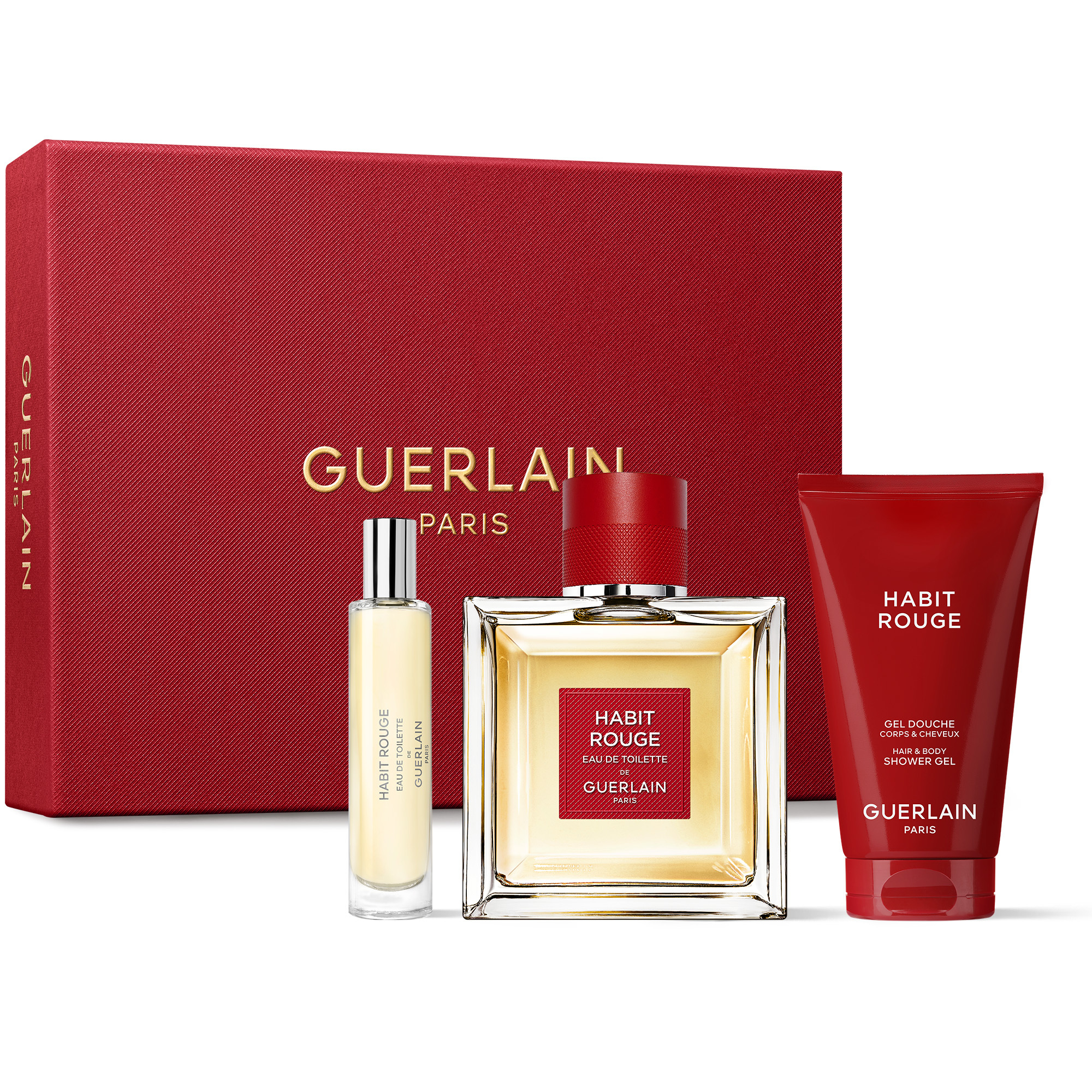 Guerlain — Habit Rouge Eau de Toilette Gift Set