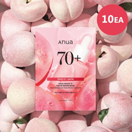Anua — Anua Peach 70 Niacin Serum Mask (10ea)
