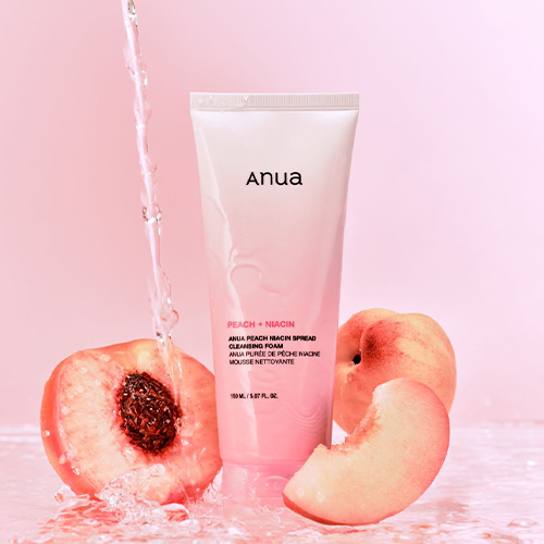 Anua — Anua Peach Niacin Spread Cleansing Foam 150ml