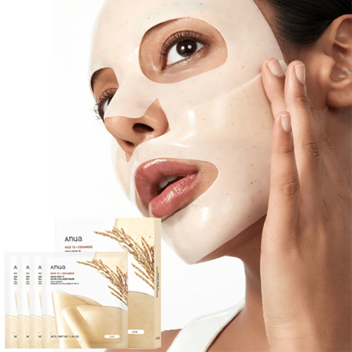 Anua — Anua Rice 70 Glow Collagen Mask (4ea)