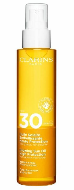 Clarins — Enhancing High Protection SPF 30 Sun Oil
