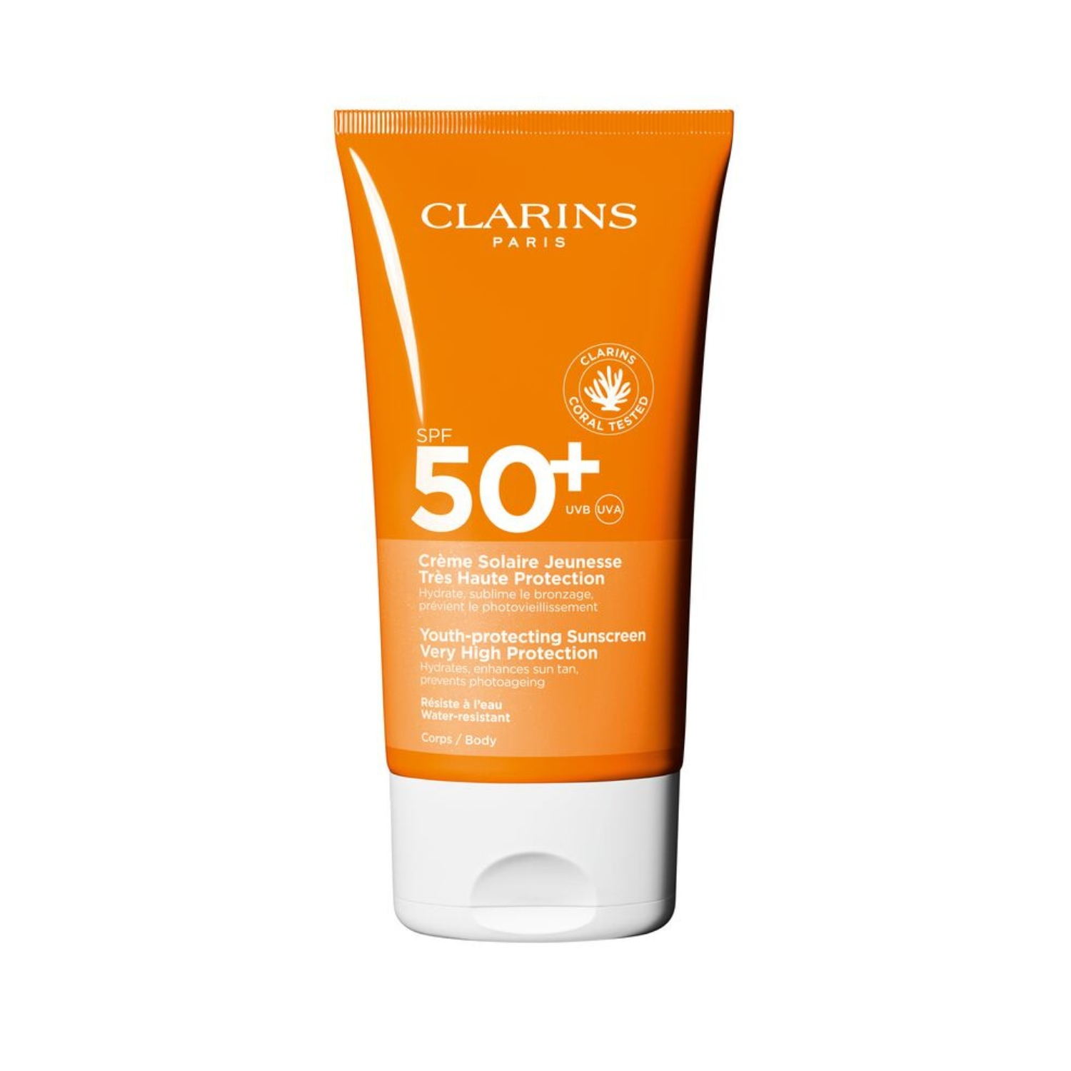 Clarins — Anti-Aging High Protection Body SPF 50+ Sun Cream